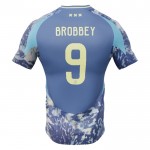 Günstige Fußballtrikots Ajax Amsterdam Brian Brobbey 9 Kinder Auswärtstrikot 2024-25 Kurzarm